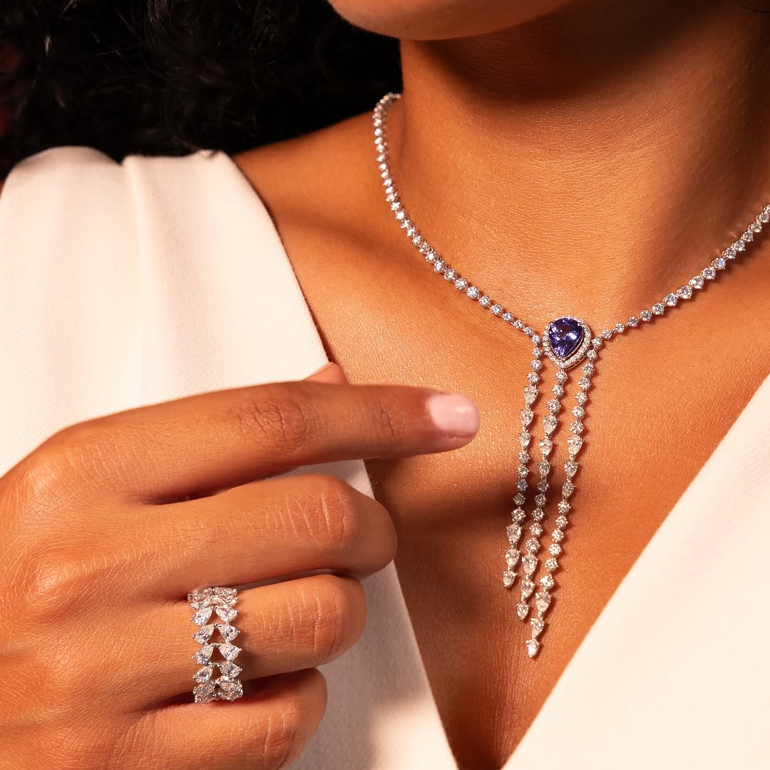 diamond set by the best diamond store in jordan
